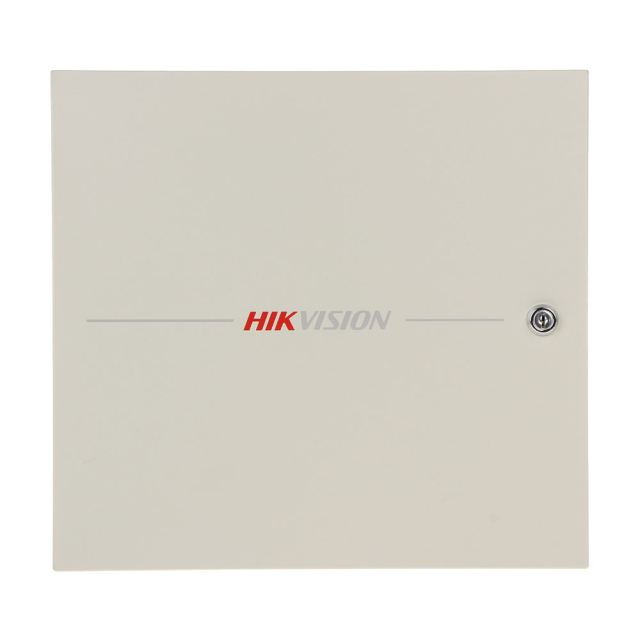 Centrala control acces Hikvision DS-K2602T, Wiegand, RS-485, 100.000 carduri, 300.000 evenimente, 6 iesiri, 2 usi