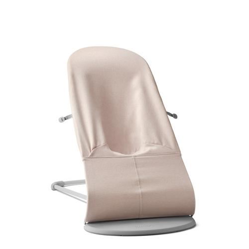 Balansoar BabyBjorn Bliss Light Pink din tesatura melange cu aspect Clasic, 0 - 2 ani