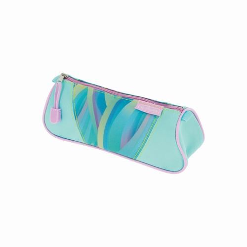 Penar triunghiular Herlitz Minty Love 21, 5x8x7cm, 1 compartiment, închis cu fermoar