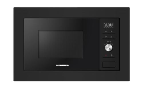 Cuptor cu microunde incorporabil HEINNER HMW-MDBI28GDBK, 900 W, 28 l, Grill, 5 trepte putere, 21 programe (Negru)