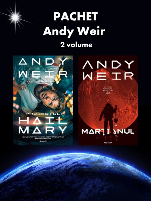 Pachet Andy Weir 2 vol.