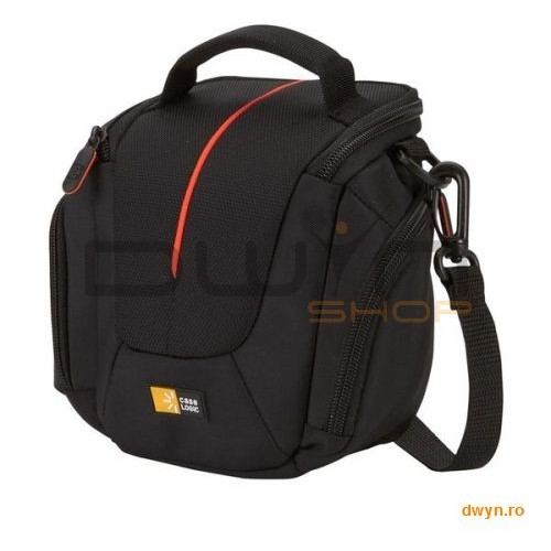 Case&nbsp;Logic Carcasa camera video compacta Case Logic, buzunar frontal, buzunare laterale, curea detasabila, poli