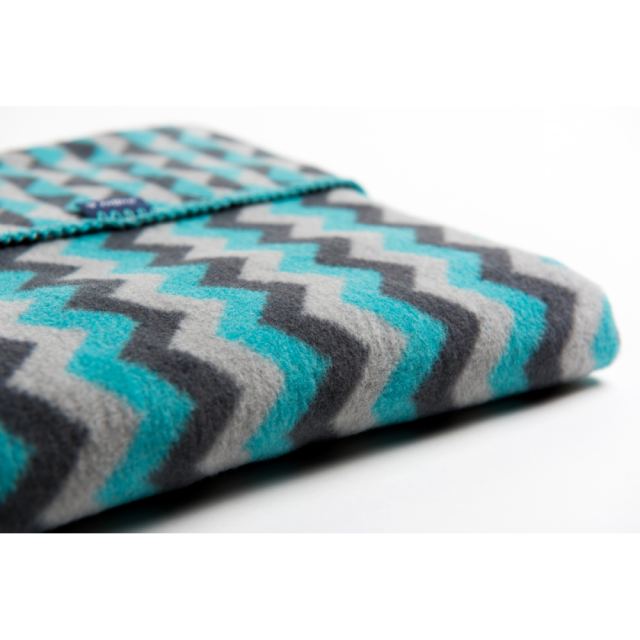 Paturica bebelusi Bumbac Zigzag 75x100 Womar Zaffiro AN-KBZ-01