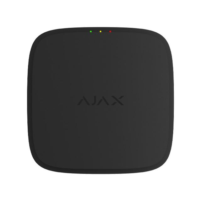 Detector de temperatura wireless adresabil Ajax FireProtect, EN54, 868.0 - 922.0 MHz, negru