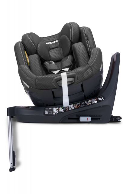 Scaun auto cu Isofix Recaro Xenon 1 Fresh Black I-size, cu husa detasabila, sistem SPS, 0-21 kg, 0-7 ani