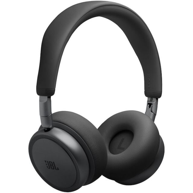 JBL Casti On-Ear JBL LIVE 680NC, True adaptive Noise Cancelling, Hi-Res, Bluetooth 6.0, Autonomie pana la 80h, Conexiune multi-point, Negru