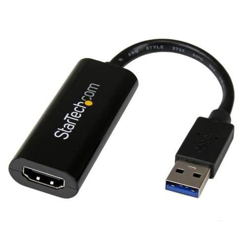 Adaptor pentru placa video HDMI Startech USB32HDES, USB 3.0, Negru