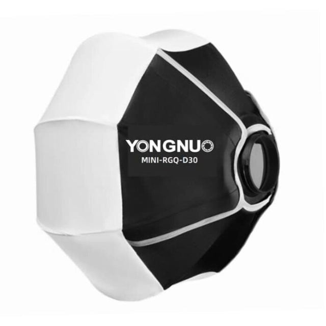 Yongnuo Softbox Sferic 30cm Yongnuo MINI-RGQ-D30 Lantern Montura Mini Bowens