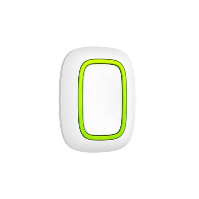 Buton de panica wireless Ajax Button WH, 1 buton, mod control automatizare, 1300 m