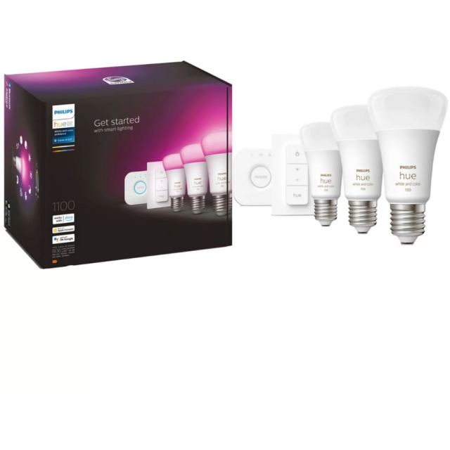 Philips PHILIPS HUEW 9.5W A60 E27 3SET SW EU 75W