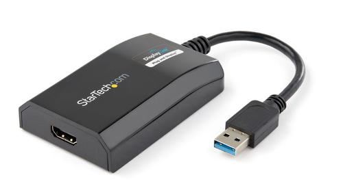 Adaptor StarTech USB32HDPRO, HDMI, USB Type-A, 1080p (Negru)