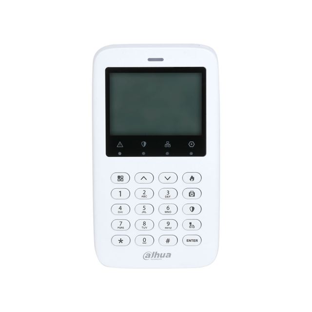 Tastatura cablata Dahua ARK50C, RF 433.1 MHz, 80 m