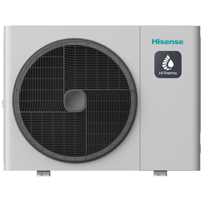 HISENSE Unitate exterioara pompa de caldura Hisense AHW-100HEDS1, capacitate 10KW, debit aer 3900 m³/h, refrigerant R32, Clasa energetica A++