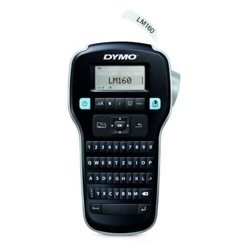 Dymo Imprimanta de etichete Dymo LabelManager 160, Transfer termic, Tastatura QWERTZ, Latime printabila maxim 12 mm, alimentat cu baterii