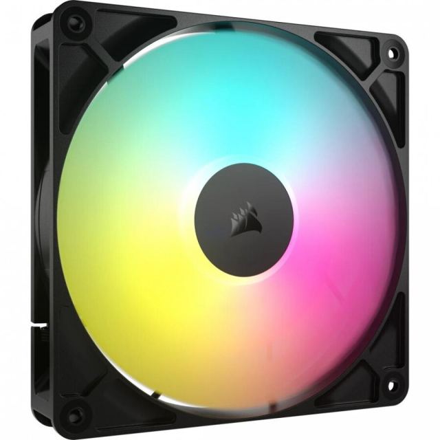 CORSAIR Ventilator CORSAIR RS140, ARGB, 140 mm, viteza 0.330-1700 RPM, Negru