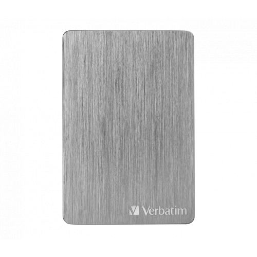 Verbatim Hard Disk Extern Verbatim Store 'n' Go ALU Slim 1TB USB 3.2 si adaptor USB-C, Space Grey 53662