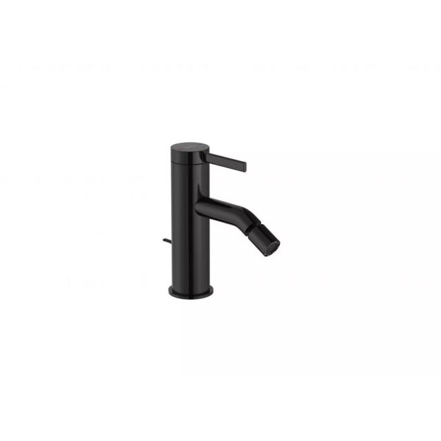 Roca Baterie bideu Roca, Gama Ona A5A609ECN0, monocomanda, levier metalic, cartus ceramic, set evacuare cu tija, negru