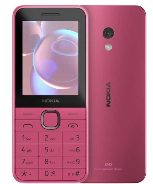Telefon mobil Nokia 225 4G (2024), Ecran TFT LCD 2.4inch, Dual SIM, 4G (Roz)