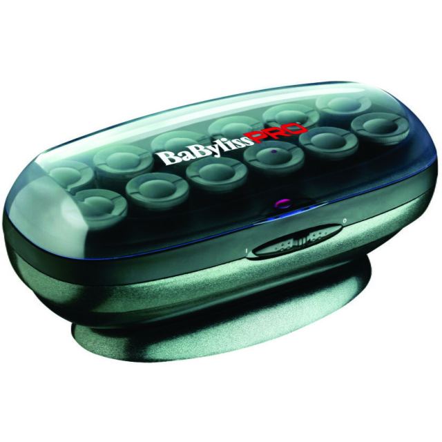Babyliss Bigudiuri incalzite ceramice Jumbo BaByliss Pro, 400 W, Gri