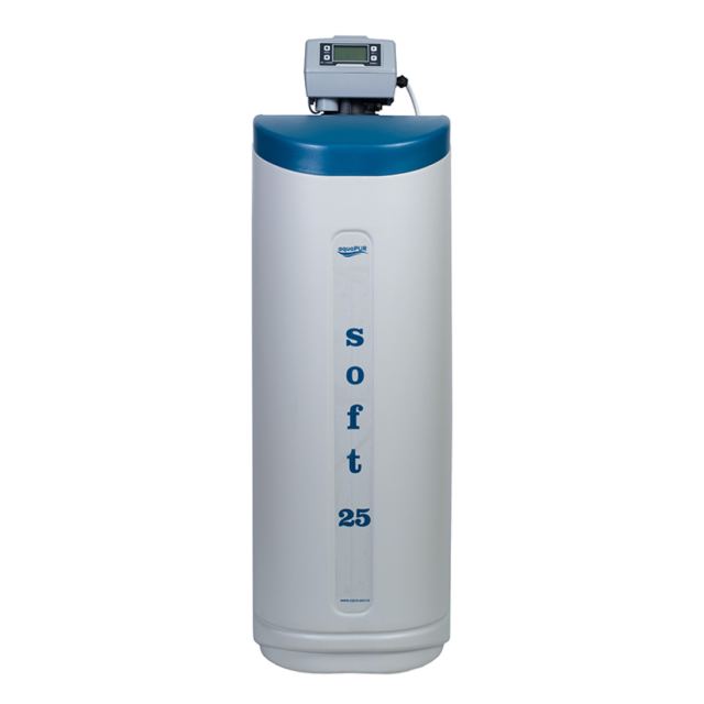 Stație de dedurizare aquaPUR SOFT 25 CAB Q=2,0mc/h SARE 62KG CU BY-PASS