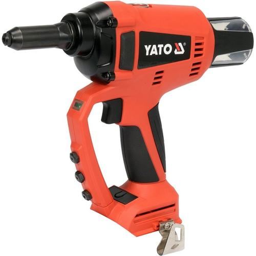 Pistol pentru nituit Yato YT-82955, 18V, Portocaliu/Negru