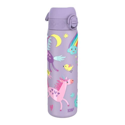 Sticla apa Slim, inox, 500ml, Unicorns Periwinkle - Ion8
