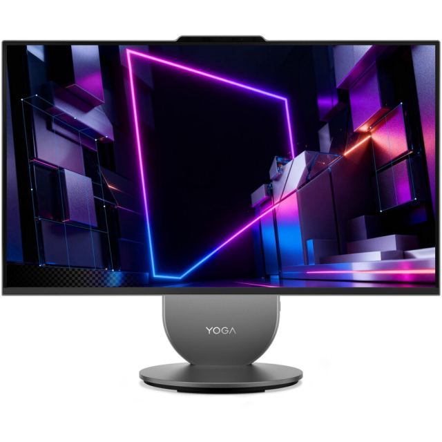 Lenovo All In One PC Lenovo Yoga AIO 27IPH11, 27 QHD IPS, Intel Ultra 7 356H 1.9GHz Panther Lake, 32GB RAM, 1TB SSD, RTX 5060 8GB, Camera Web, no OS