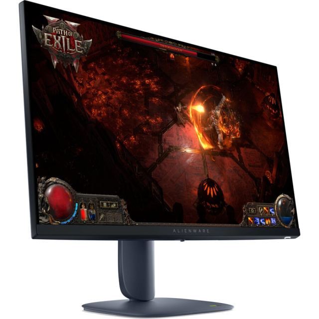 Dell Monitor Gaming Fast IPS LED Dell Alienware 27 AW2725DM, WQHD (2560 x 1440), HDMI, DisplayPort, Pivot, 180 Hz, 1 ms (Negru)