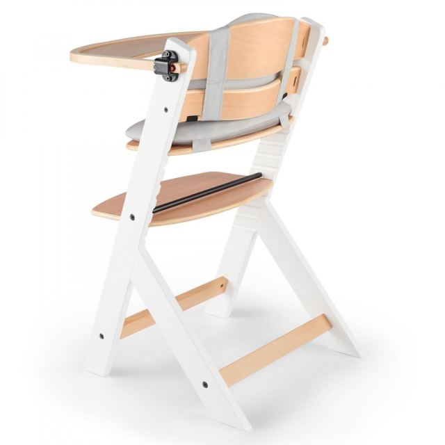 Scaun de masa Kinderkraft Enock White 3 in 1 cu pernuta