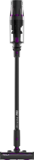 Aspirator vertical Tesla HS505GP, 500 W, 29.6 V, 3 viteze, Capacitate 600 ml, Filtrare HEPA (Gri/Mov)