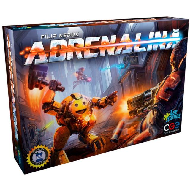 Czech&nbsp;Games&nbsp;Edition Joc de societate Adrenalina, Varsta 12+ ani, Multicolor