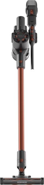 Aspirator vertical Tesla HS302BR, 250 W, 22.2 V, 2 viteze, Capacitate 450 ml, Filtrare HEPA (Negru/Rosu)