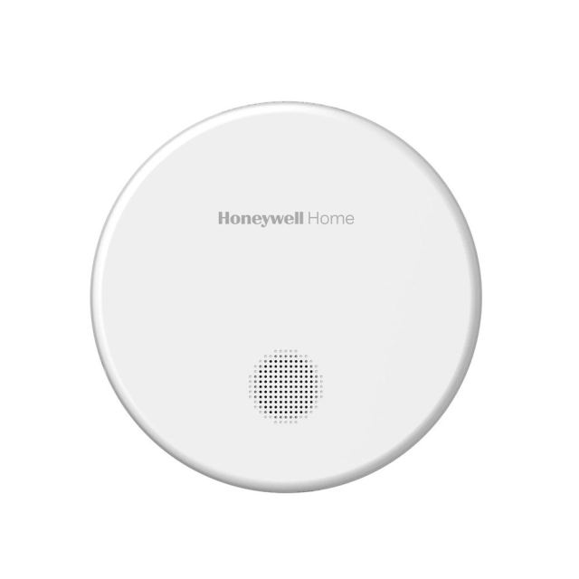Detector de fum Honeywell Home R200S-2, IP20, baterie 10 ani, alarma, 85 db, alb