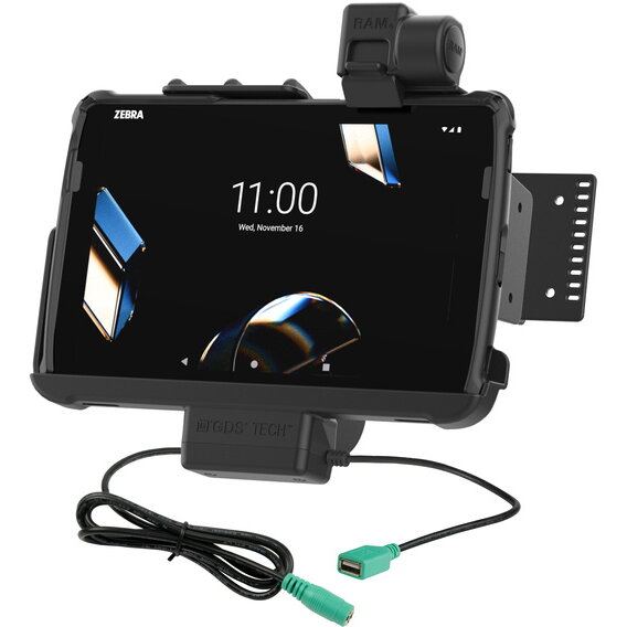 RAM&nbsp;MOUNTS RAM® Tough-Dock™ Power + Data cu zavor pentru Zebra ET401 10