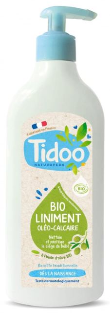 Unguent Bio pentru curatare, hidratare si protejare zona scutec bebe, cu 3 uleiuri vegetale Tidoo 450 ml