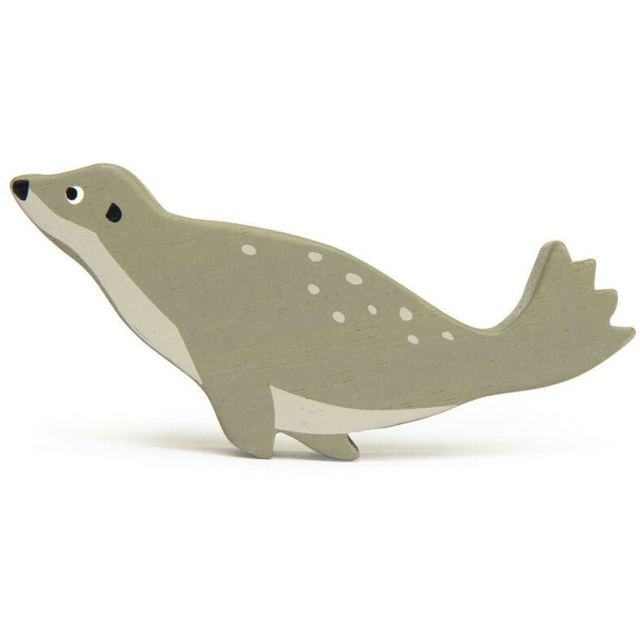Tender&nbsp;Leaf Figurina Foca, din lemn premium - Seal - Tender Leaf Toys