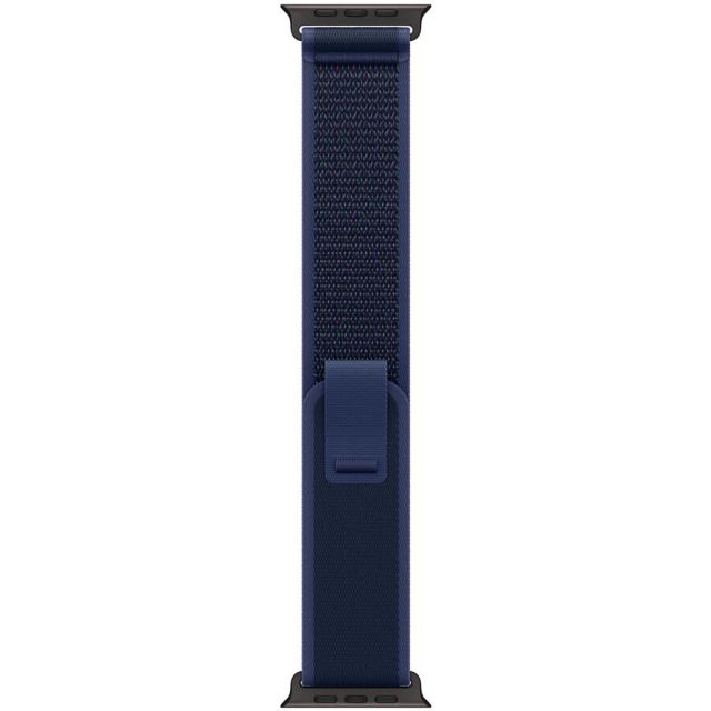 Apple Apple Watch 49mm Loop:  Blue Trail Loop - S/M - Black Titanium Finish