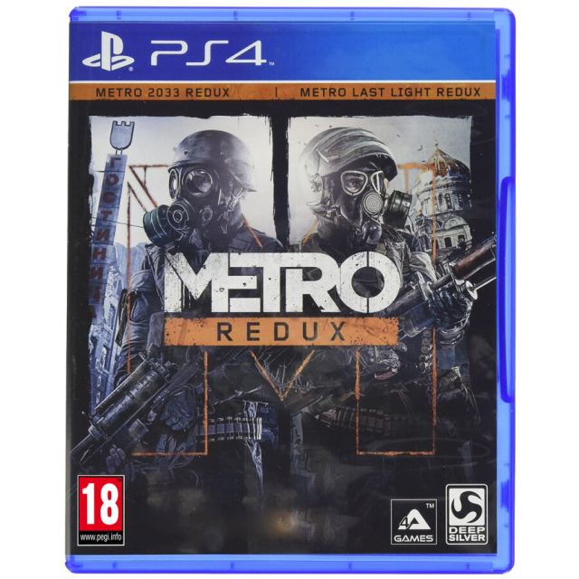 Deep&nbsp;Silver jOC Metro Redux (Metro 2033 Redux + Metro Last Light Redux) (Includes DLC Code) (PS4)