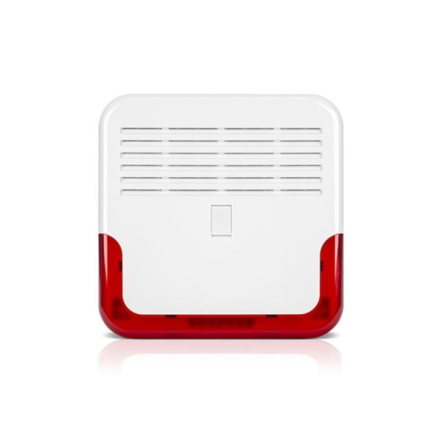 Sirena stroboscopica de exterior Satel SD-6000 R, avertizare acustica, 120 dB, LED, tamper
