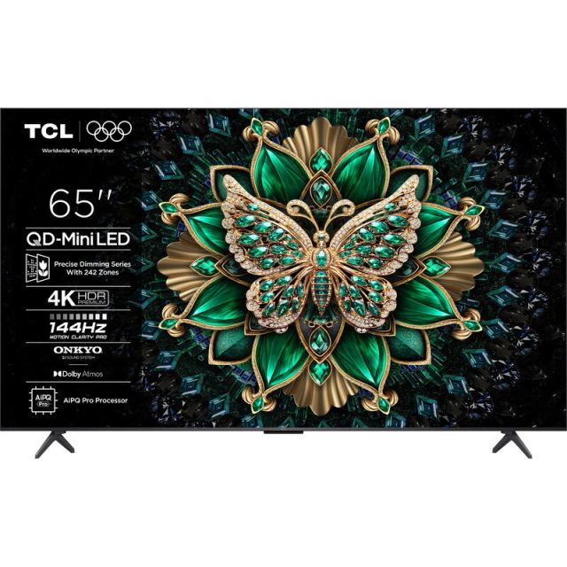 TCL Televizor QLED TCL 65 65C6K, Ultra HD 4K, Smart TV, WiFi, CI+