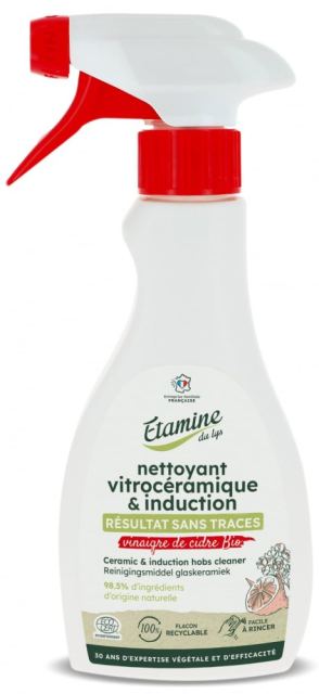 Detergent Bio pentru suprafete vitroceramice Etamine parfum lamaie si verbina 240 ml
