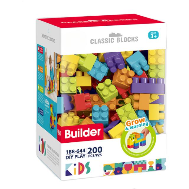Bufnitel Cuburi de construit (200 piese)