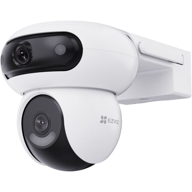 EZVIZ Camera de supraveghere EZVIZ CS-H90 Controlled Outdoor Camera, 4MP+4MP, Dual Lens, Wi-Fi, IP65, Pan & Tilt