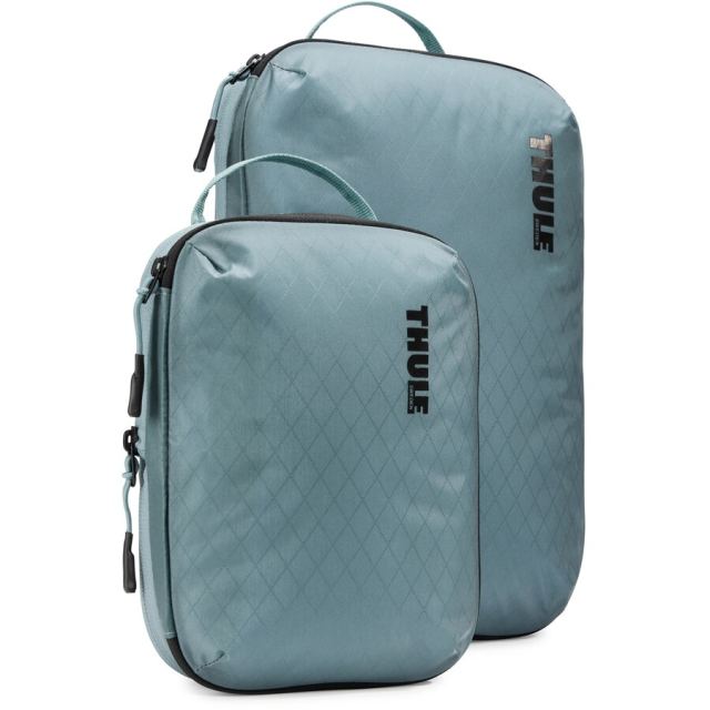 Thule Set Organizator Thule Compression Cube Set, Nylon, Set 2 piese (S+M), Gri