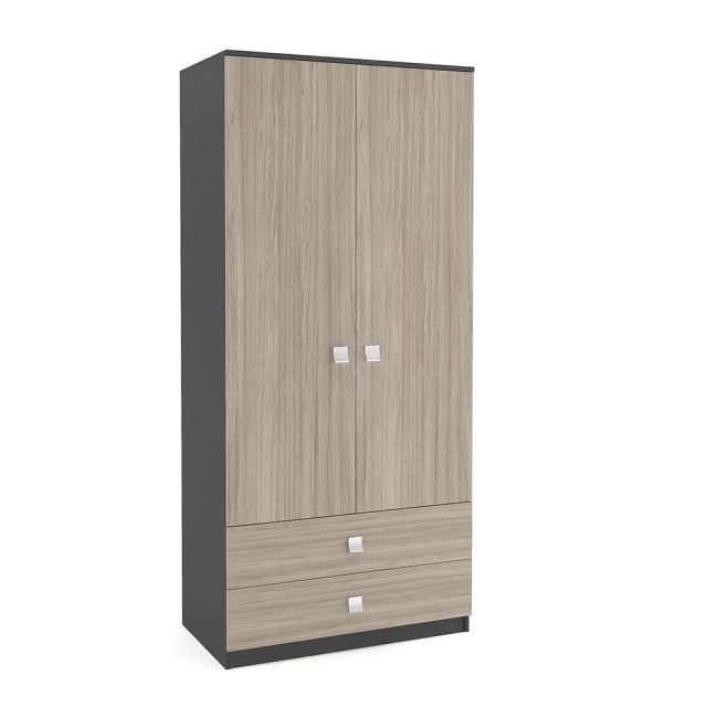 Dulap cu sertare LINEA 90, 2 Usi, 2 Sertare