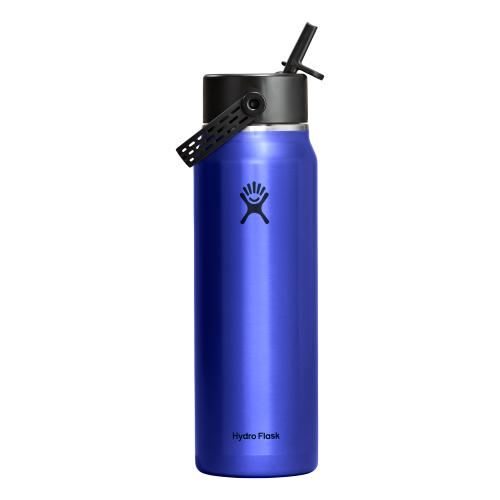 Sticla termos, inox, 950ml, Hydro Flask Lightweight Straw Sapphire Blue