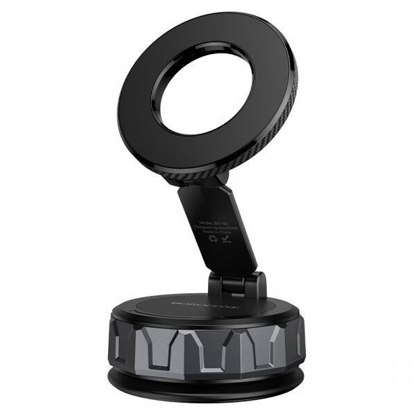 Borofone Suport Auto Magnetic Borofone BH140 Gloria, 4.5inch - 7inch, Negru