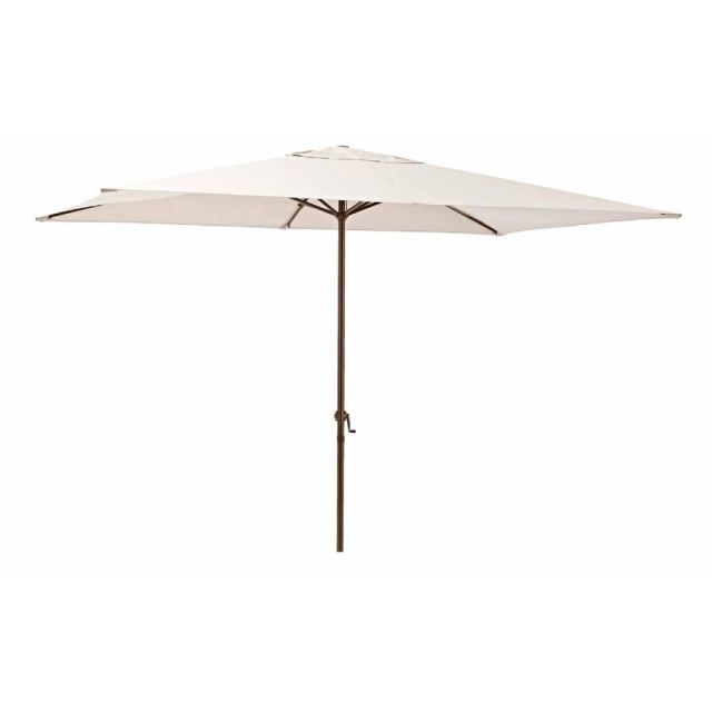 Naterial Umbrela terasa, otel-poliester, 300 x 194 cm, H 255 cm, Bej