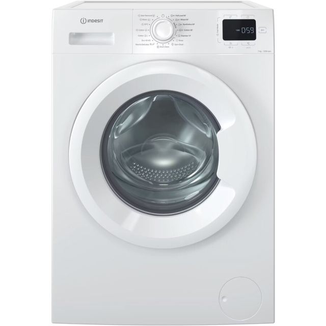 INDESIT Indesit IM 762 MY TIME EE Washing machine, A, Front loading, Washing capacity 7 kg, 1151 RPM, Depth 49,6 cm, White
