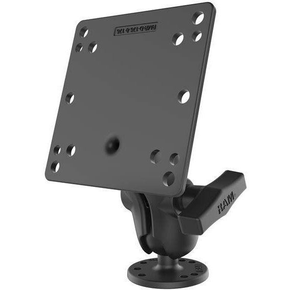 RAM&nbsp;MOUNTS RAM® Suport dublu cu bila cu placa VESA 100x100mm - dimensiune C scurt